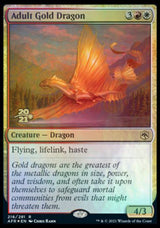 Adult Gold Dragon [Dungeons & Dragons: Adventures in the Forgotten Realms Prerelease Promos] - Magic: The Gathering
