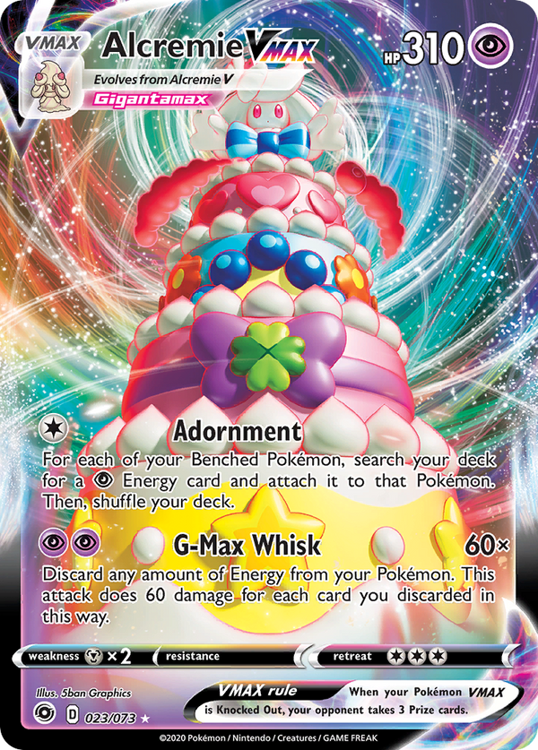 Alcremie VMAX (023/073) [Sword & Shield: Champion's Path] - Pokémon