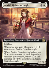 Aerith Gainsborough (Extended Art) [FINAL FANTASY] - Magic: The Gathering