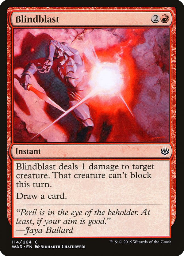 Blindblast [War of the Spark] - Magic: The Gathering