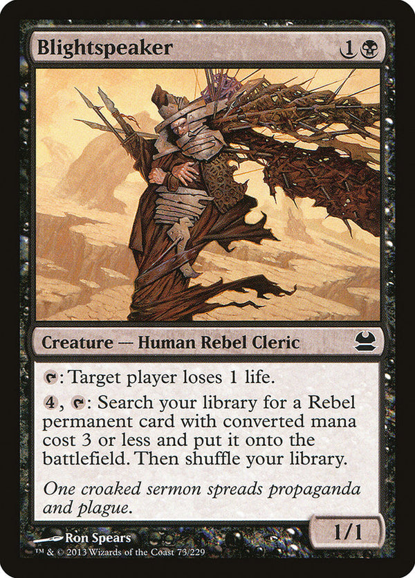 Blightspeaker [Modern Masters] - Magic: The Gathering