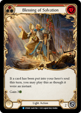 Blessing of Salvation (Red) [DTD085] (Dusk Till Dawn)  Rainbow Foil - Flesh And Blood