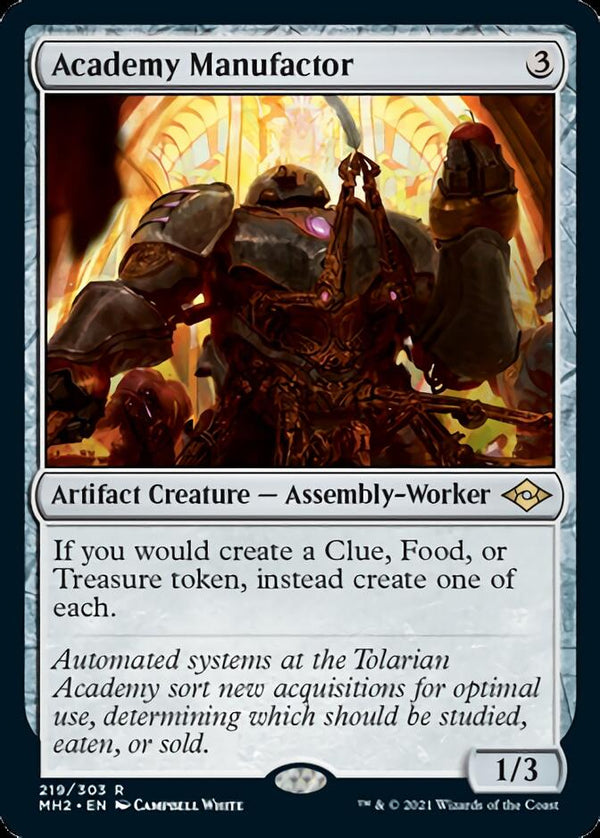 Academy Manufactor [Modern Horizons 2] - Magic: The Gathering