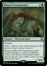 Bloated Contaminator (Promo Pack) [Phyrexia: All Will Be One Promos] - Magic: The Gathering
