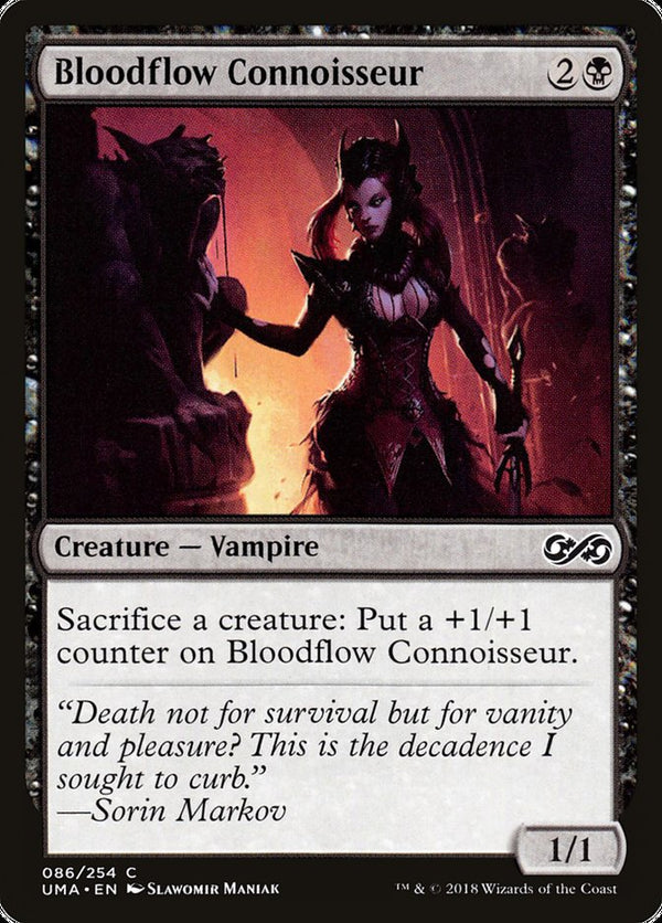 Bloodflow Connoisseur [Ultimate Masters] - Magic: The Gathering