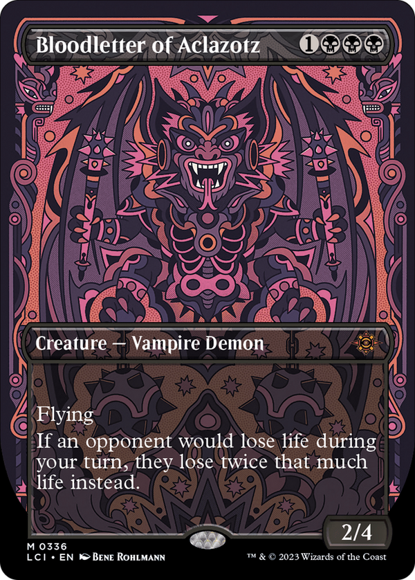 Bloodletter of Aclazotz (Borderless) [The Lost Caverns of Ixalan] - Magic: The Gathering