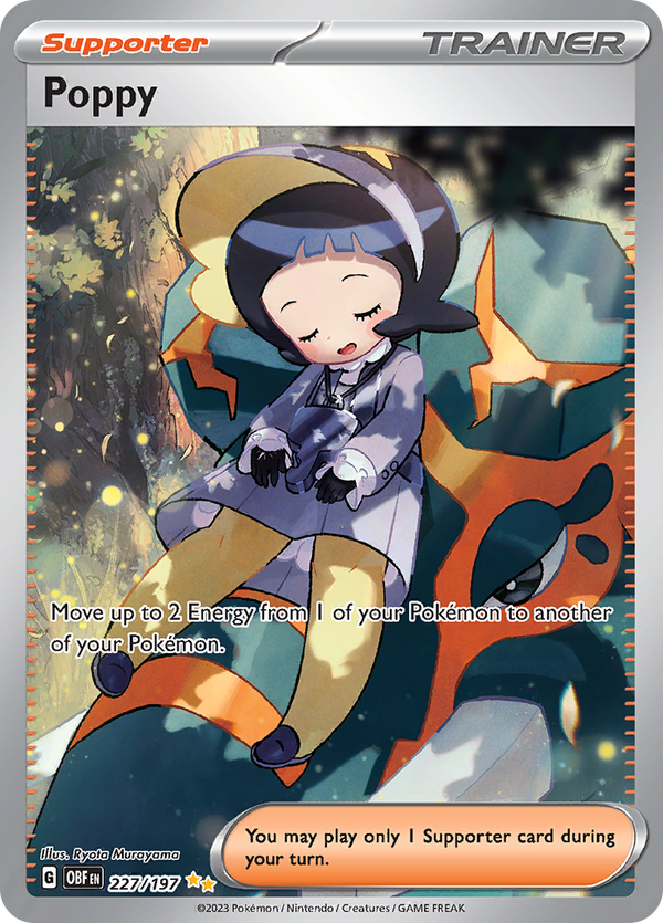 Poppy (227/197) [Scarlet & Violet: Obsidian Flames] - Pokémon