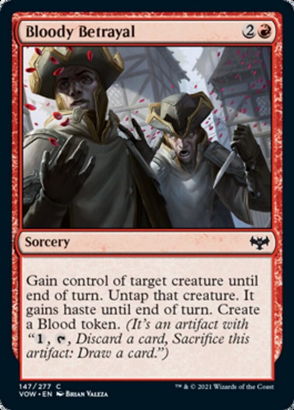 Bloody Betrayal [Innistrad: Crimson Vow] - Magic: The Gathering