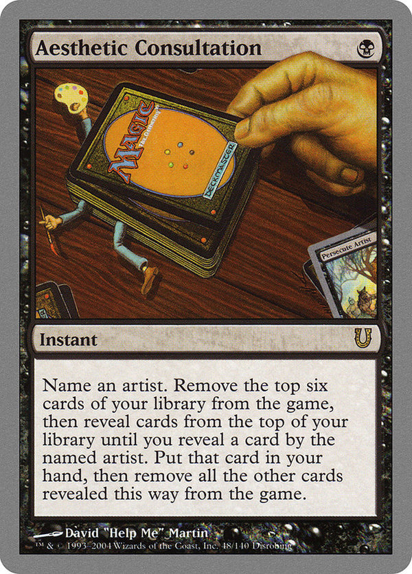 Aesthetic Consultation [Unhinged] - Magic: The Gathering