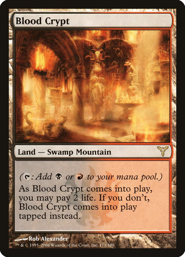 Blood Crypt [Dissension] - Magic: The Gathering