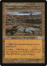 Blasted Landscape [Urza's Saga] - Magic: The Gathering