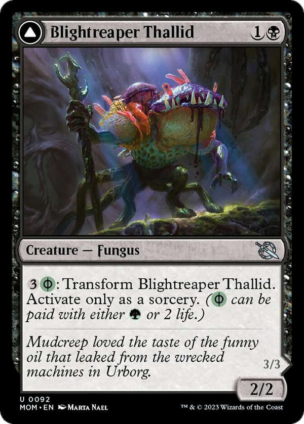 Blightreaper Thallid // Blightsower Thallid [March of the Machine] - Magic: The Gathering