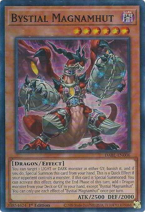 Bystial Magnamhut [DABL-EN006] Super Rare - Yu-Gi-Oh!