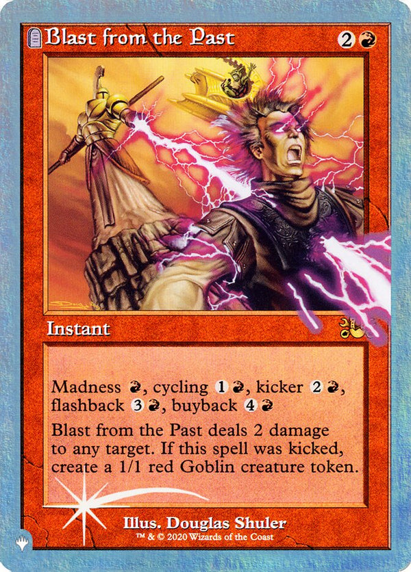 Blast from the Past (Unfinity Foil Edition) [The List] - Magic: The Gathering