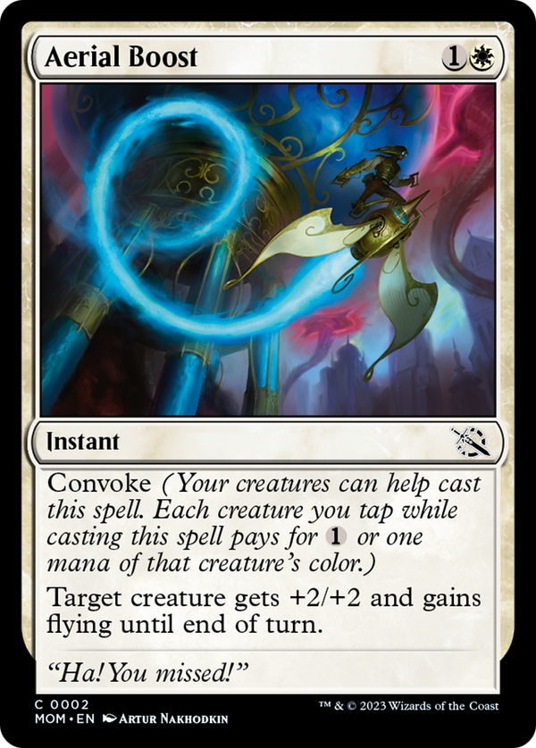 Aerial Boost [March of the Machine] - Magic: The Gathering