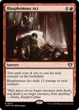 Blasphemous Act [Commander Masters] - Magic: The Gathering