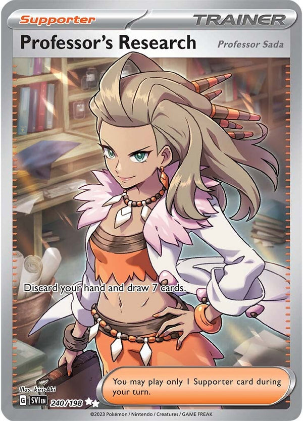 Professor's Research (240/198) [Scarlet & Violet: Base Set] - Pokémon