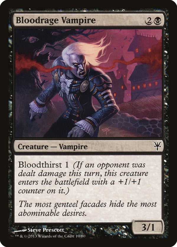 Bloodrage Vampire [Duel Decks: Sorin vs. Tibalt] - Magic: The Gathering