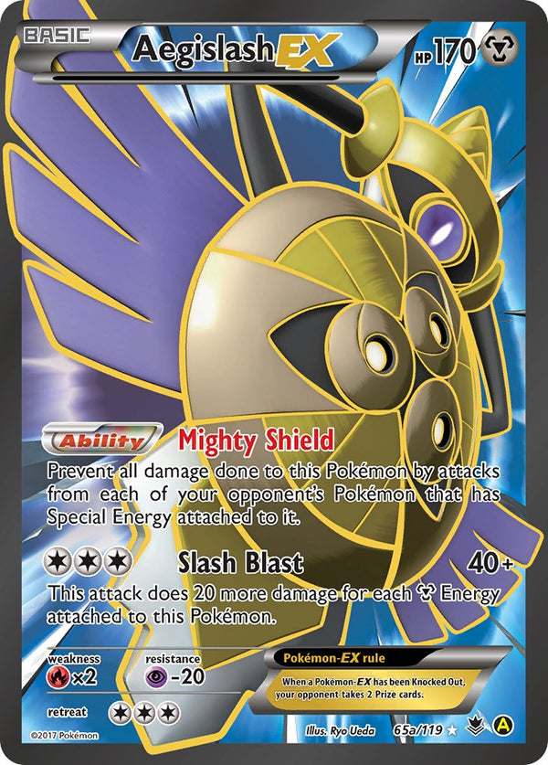 Aegislash EX (65a/119) [Alternate Art Promos] - Pokémon