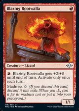 Blazing Rootwalla [Modern Horizons 2] - Magic: The Gathering
