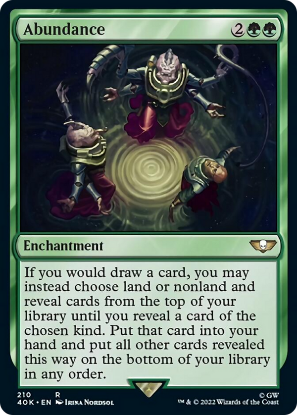 Abundance [Warhammer 40,000] - Magic: The Gathering