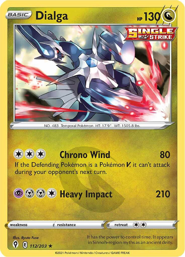 Dialga (112/203) [Sword & Shield: Evolving Skies] - Pokémon