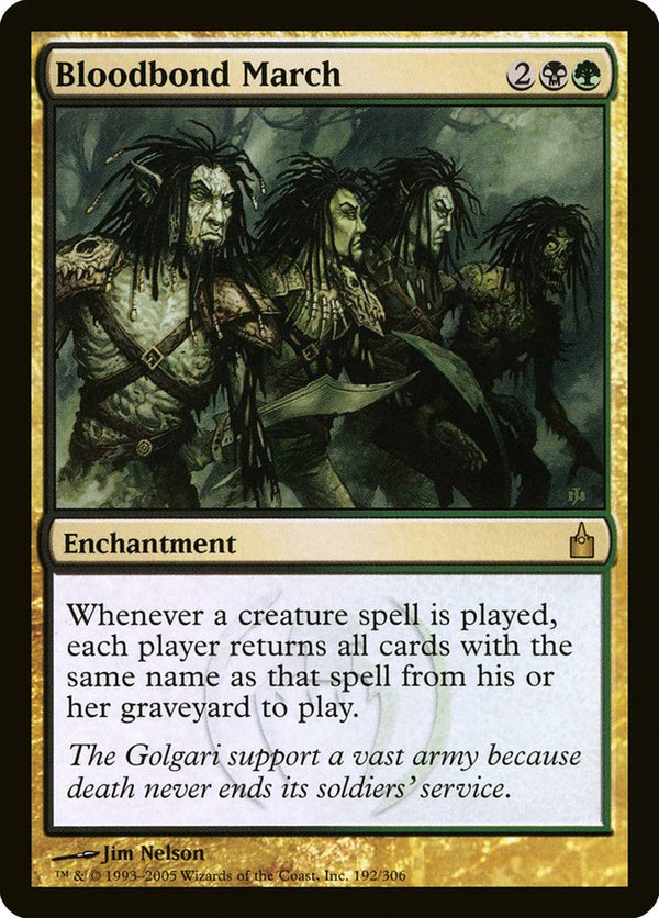 Bloodbond March [Ravnica: City of Guilds] - Magic: The Gathering