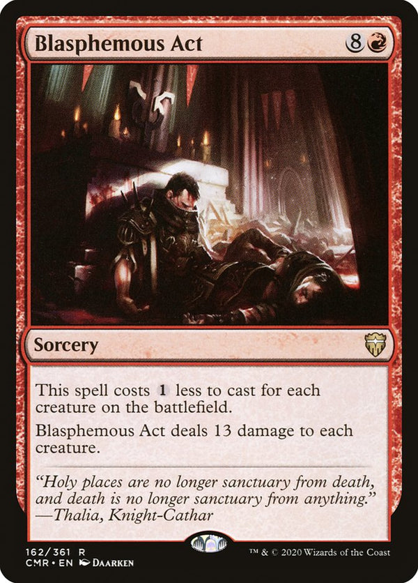 Blasphemous Act [Commander Legends] - Magic: The Gathering