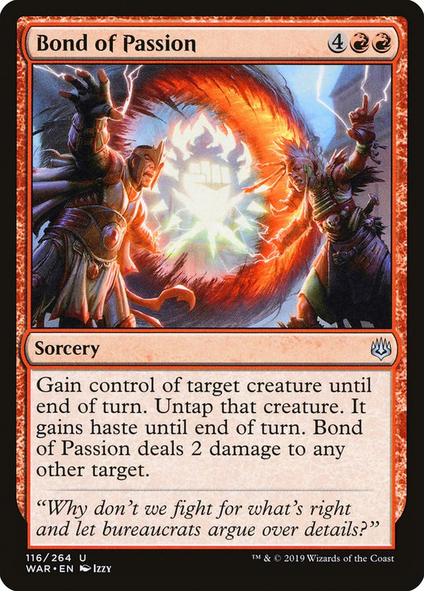 Bond of Passion [War of the Spark] - Magic: The Gathering