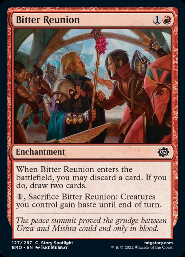 Bitter Reunion [The Brothers' War] - Magic: The Gathering