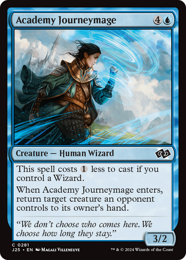 Academy Journeymage [Foundations Jumpstart] - Magic: The Gathering