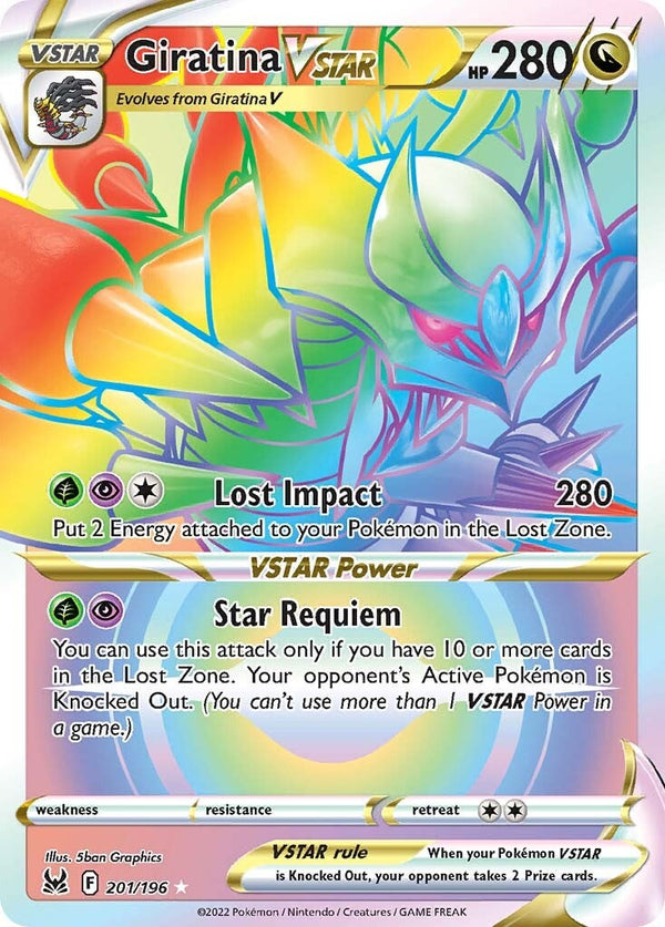 Giratina VSTAR (201/196) [Sword & Shield: Lost Origin] - Pokémon