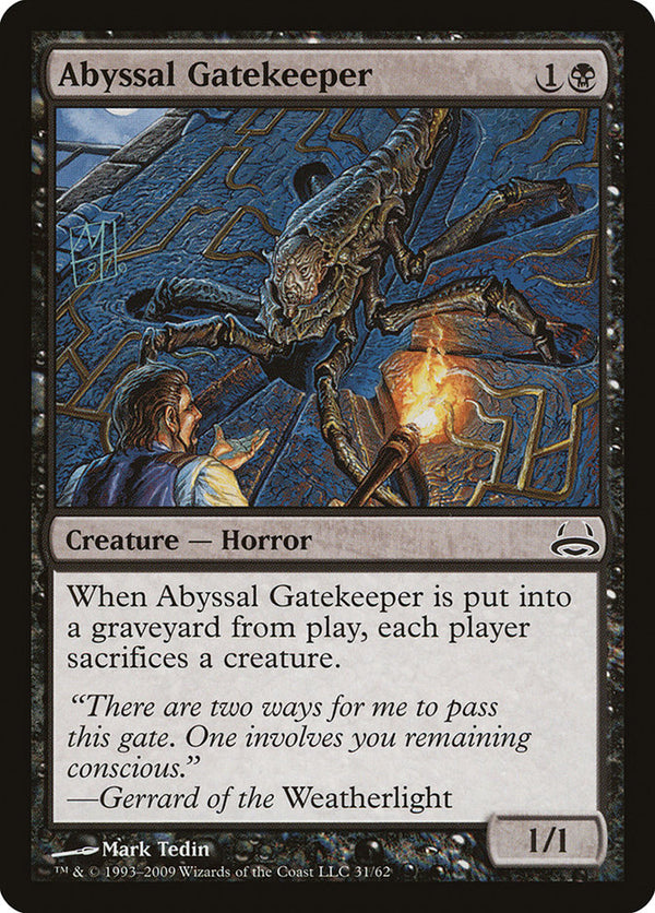 Abyssal Gatekeeper [Duel Decks: Divine vs. Demonic] - Magic: The Gathering
