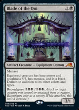 Blade of the Oni (Promo Pack) [Kamigawa: Neon Dynasty Promos] - Magic: The Gathering