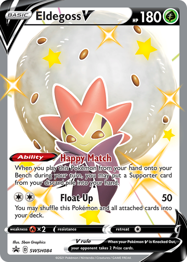 Eldegoss V (SWSH084) [Sword & Shield: Black Star Promos] - Pokémon