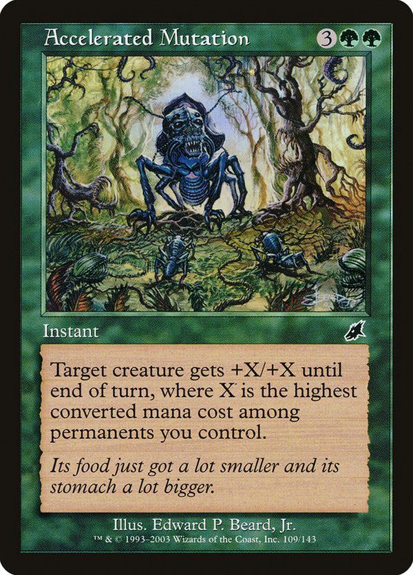 Accelerated Mutation [Scourge] - Magic: The Gathering