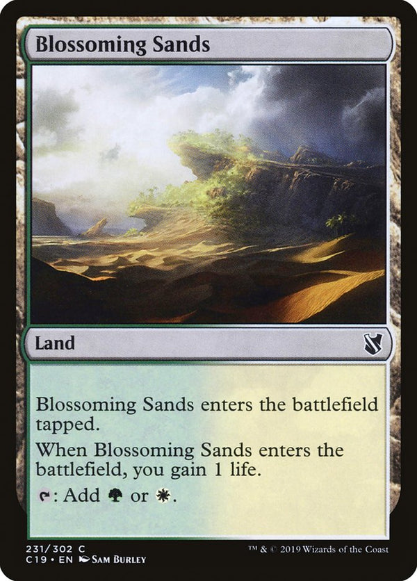 Blossoming Sands [Commander 2019] - Magic: The Gathering