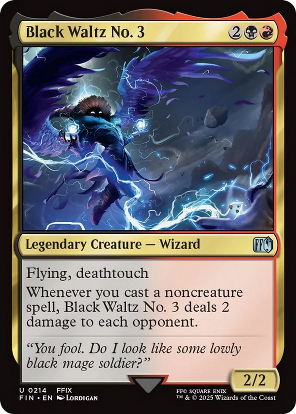 Black Waltz No. 3 [FINAL FANTASY] - Magic: The Gathering