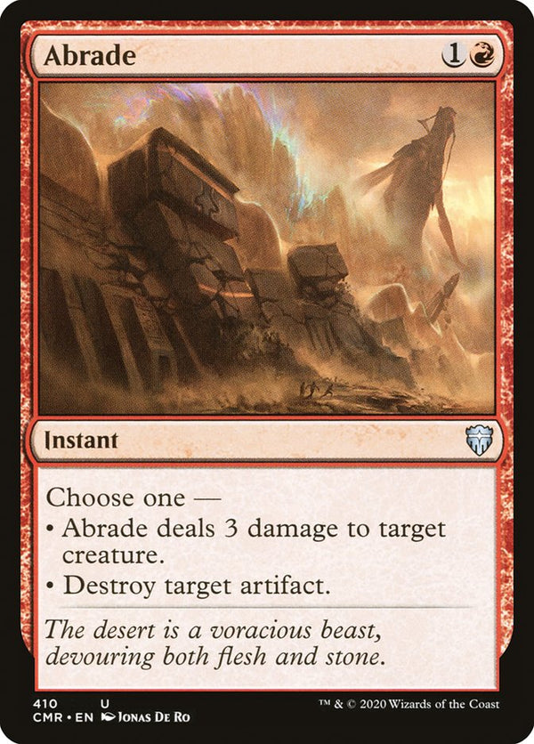 Abrade [Commander Legends] - Magic: The Gathering