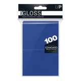 Ultra PRO: Standard 100ct Sleeves - PRO-Gloss (Blue) - Ultra PRO