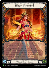 Blaze, Firemind [HER117] (Promo)  Rainbow Foil - Flesh And Blood