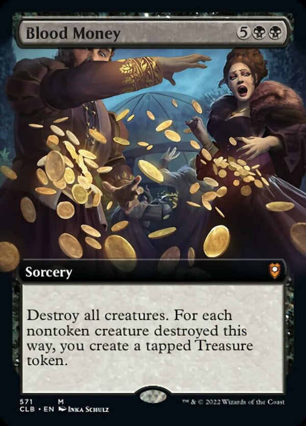 Blood Money (Extended Art) [Commander Legends: Battle for Baldur's Gate] - Magic: The Gathering