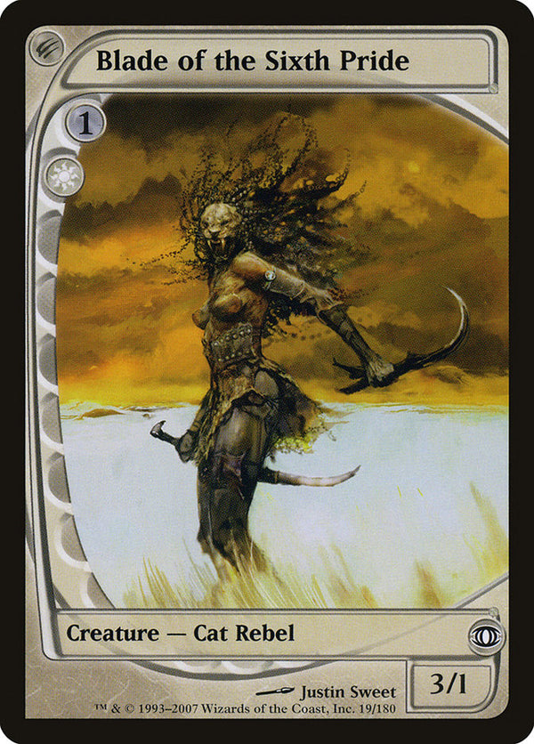 Blade of the Sixth Pride [Future Sight] - Magic: The Gathering