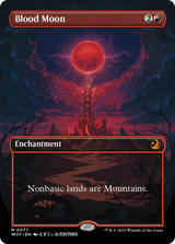 Blood Moon (Anime Borderless) [Wilds of Eldraine: Enchanting Tales] - Magic: The Gathering