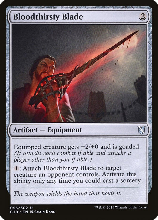 Bloodthirsty Blade [Commander 2019] - Magic: The Gathering