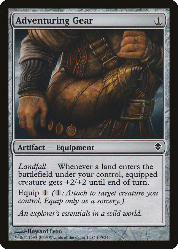 Adventuring Gear [Zendikar] - Magic: The Gathering