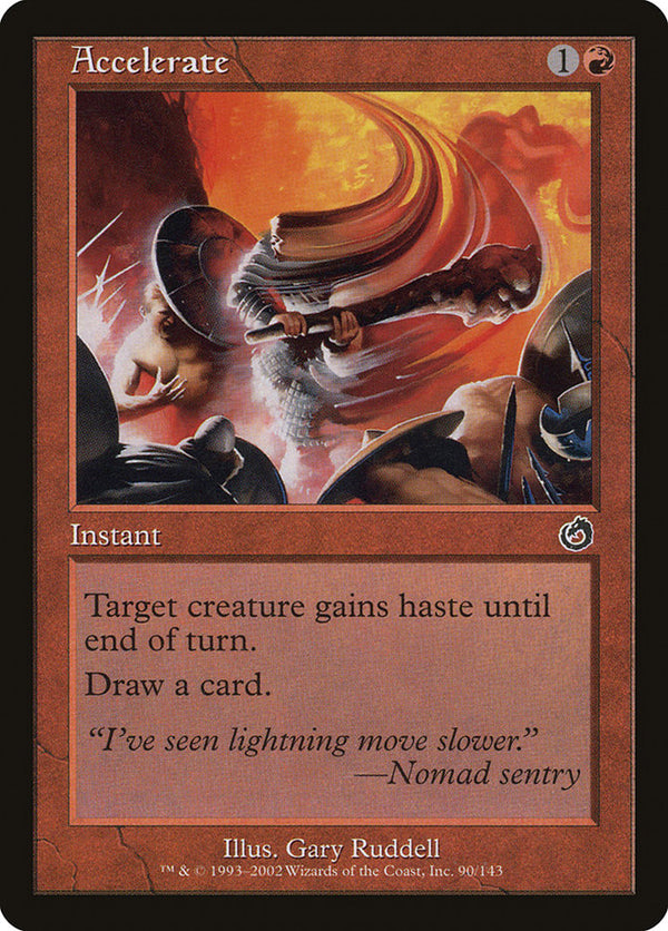 Accelerate [Torment] - Magic: The Gathering
