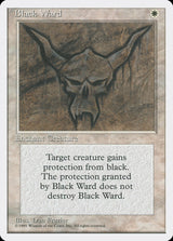 Black Ward [Fourth Edition] - Magic: The Gathering