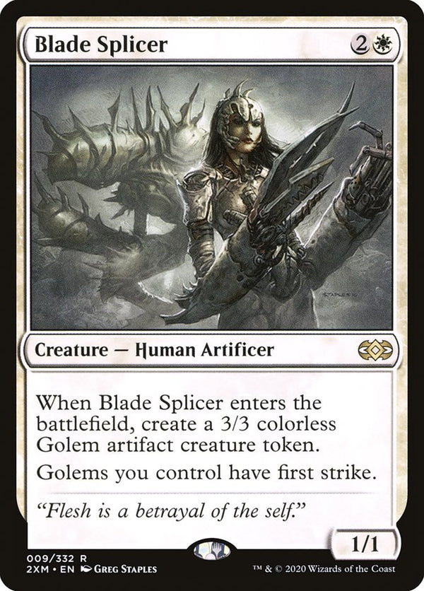 Blade Splicer [Double Masters] - Magic: The Gathering