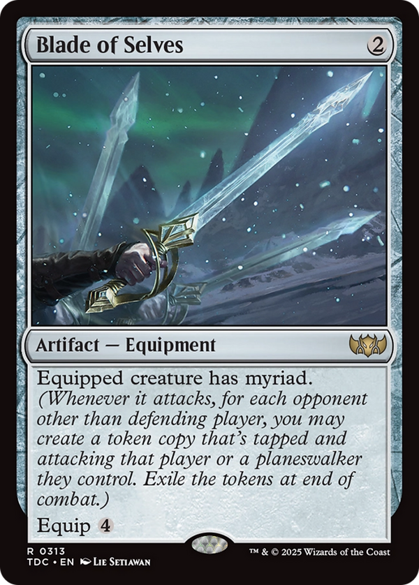 Blade of Selves [Tarkir: Dragonstorm Commander] - Magic: The Gathering